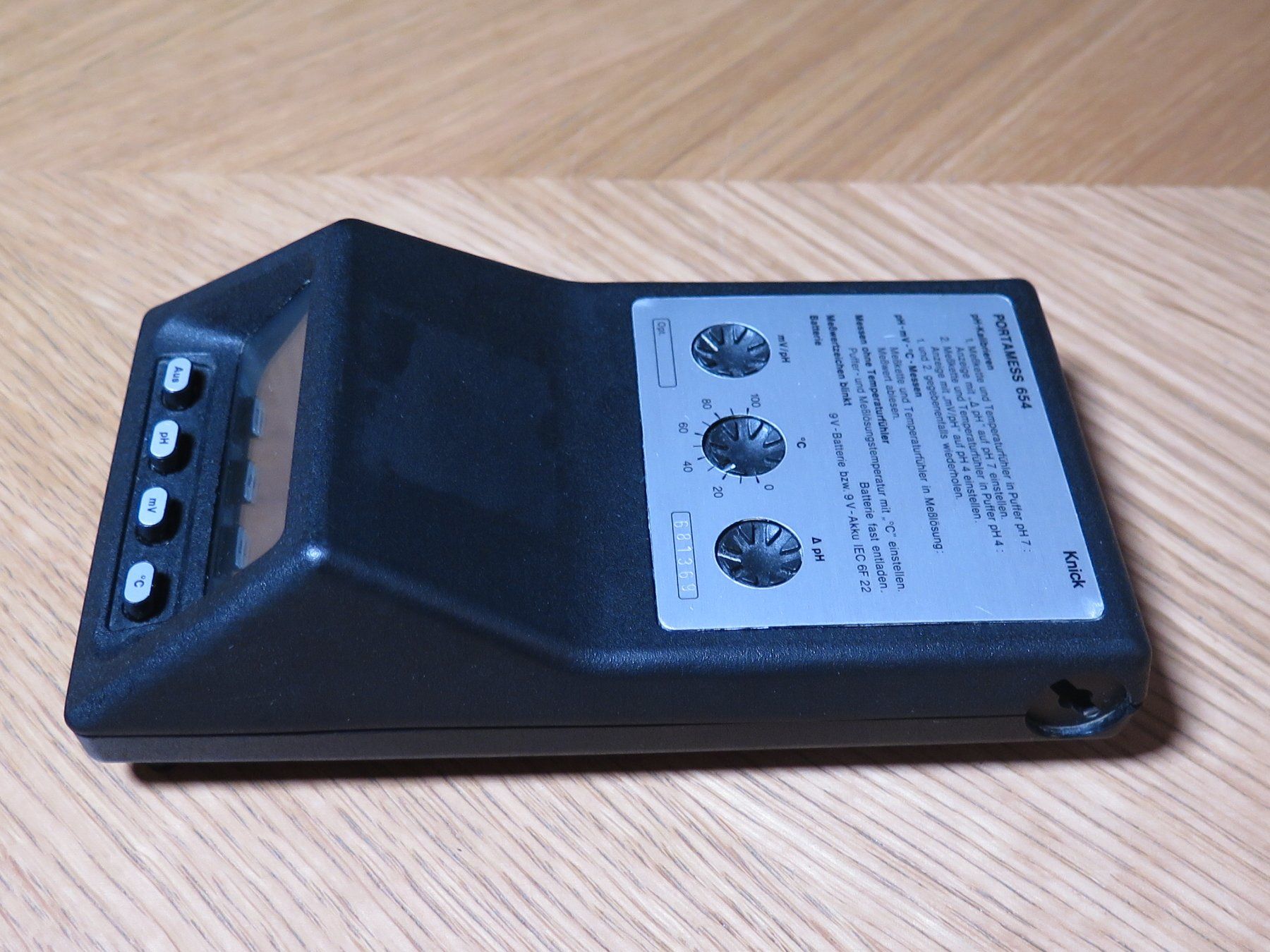 Misurare: Batterie-ph-Meter "Portamess 654" – Usato da Basel venduto da Deko1 3