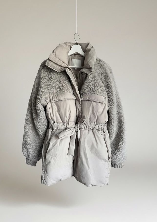 H&M Giacche: H&M Teddy Padded Jacket Size XS - Beige – Nuovo (secondo la descrizione) da Zürich venduto da ElissZurich