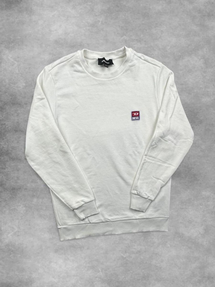 Diesel Maglioni & Felpe: Diesel white sweater – Usato da Erlinsbach SO venduto da TogaResell