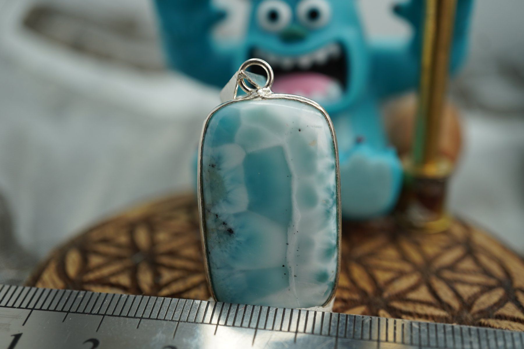 Mineralien & Heilsteine: Larimar   Wunderschön    Anhänger   by  "TOPSTONE" ab 1.- – Neu und originalverpackt aus Eschenbach SG von topstone 3