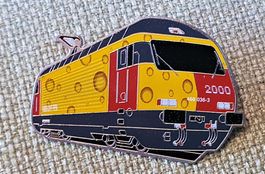 L005 - Schmid Müller SWISS Made Design Pin SBB BLS Neuchatel