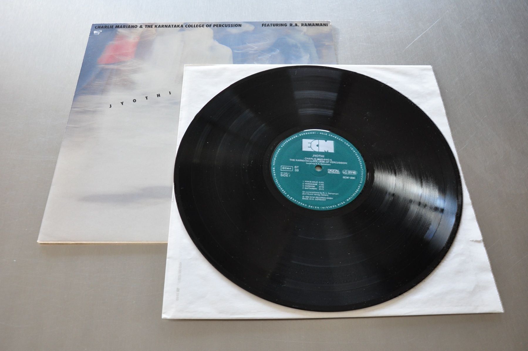 Schallplatten: ECM 1256 - CHARLIE MARIANO & KARNATAKA – Gebraucht aus Sion von jaipur1401 2