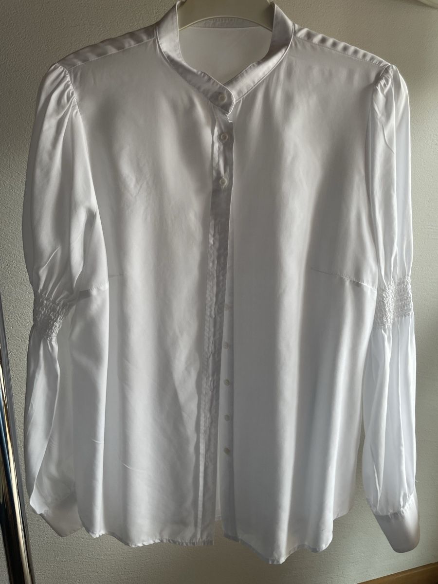 Blusen: Wallmann Bluse in Weiss Gr.40 – Gebraucht aus St. Moritz von hdj_dd7v