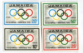 Briefmarken "Olympische Spiele". Jamaika