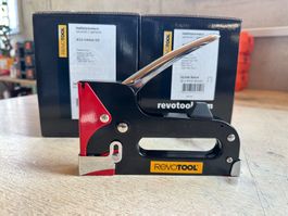 Handtacker + Heftklammern 8 pack von 12mm + 4 pack von 14 mm