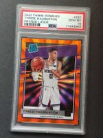 Tyrese Haliburton PSA 10 Donruss Orange Laser Rookie Card RC