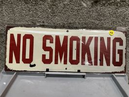 No Smoking rauchen verboten deko hinweis