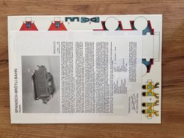 1 Modellbogen Pädagogischer Verlag Spanisch-Brötli-Bahn