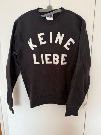 Russell Pullover schwarz "KEINE LIEBE" Prinz Pi