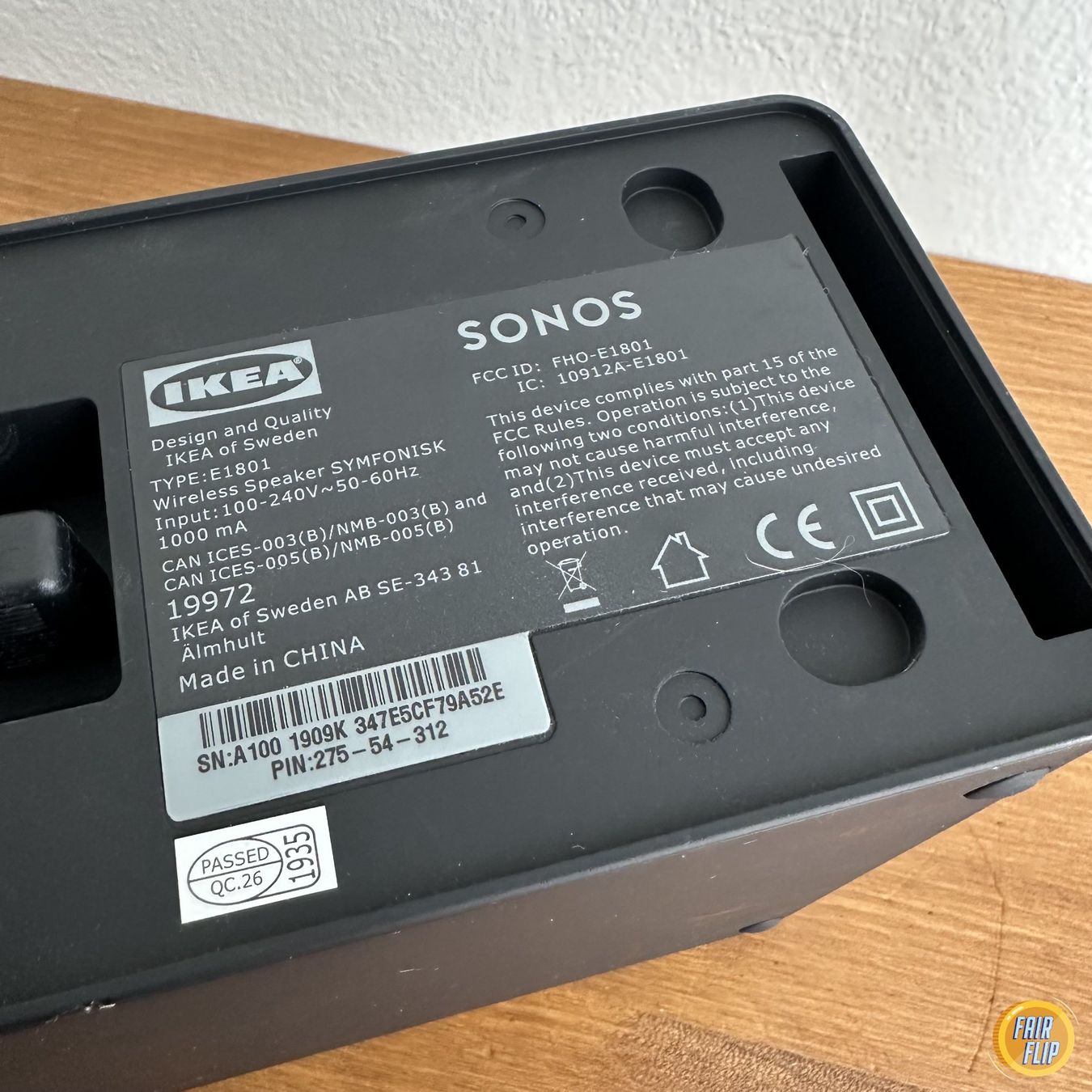 Sonos Lautsprecher: Ikea Symfonisk Sonos Lautsprecher – Gebraucht aus Luzern von fairflip 3