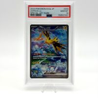 Pokémon Zapdos ex 204/165 SAR | PSA 10 | 2023 japanisch