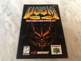 ANLEITUNG FÜR DOOM 64 NINTENDO 64 NTSC
