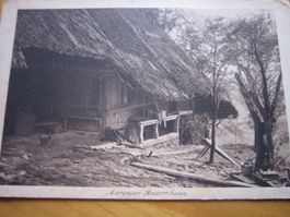 Antike Postkarte Aargauer Bauernhaus