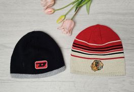 2 tolle Mützen im Set (Diesel & Chicago Blackhawks Design)