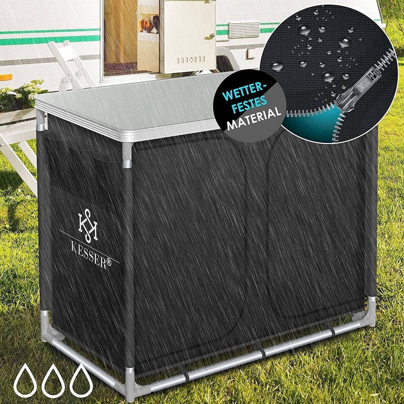 Komplettküchen: KESSER® Campingküche F6 – Neu und originalverpackt aus Bottighofen von zaap 3