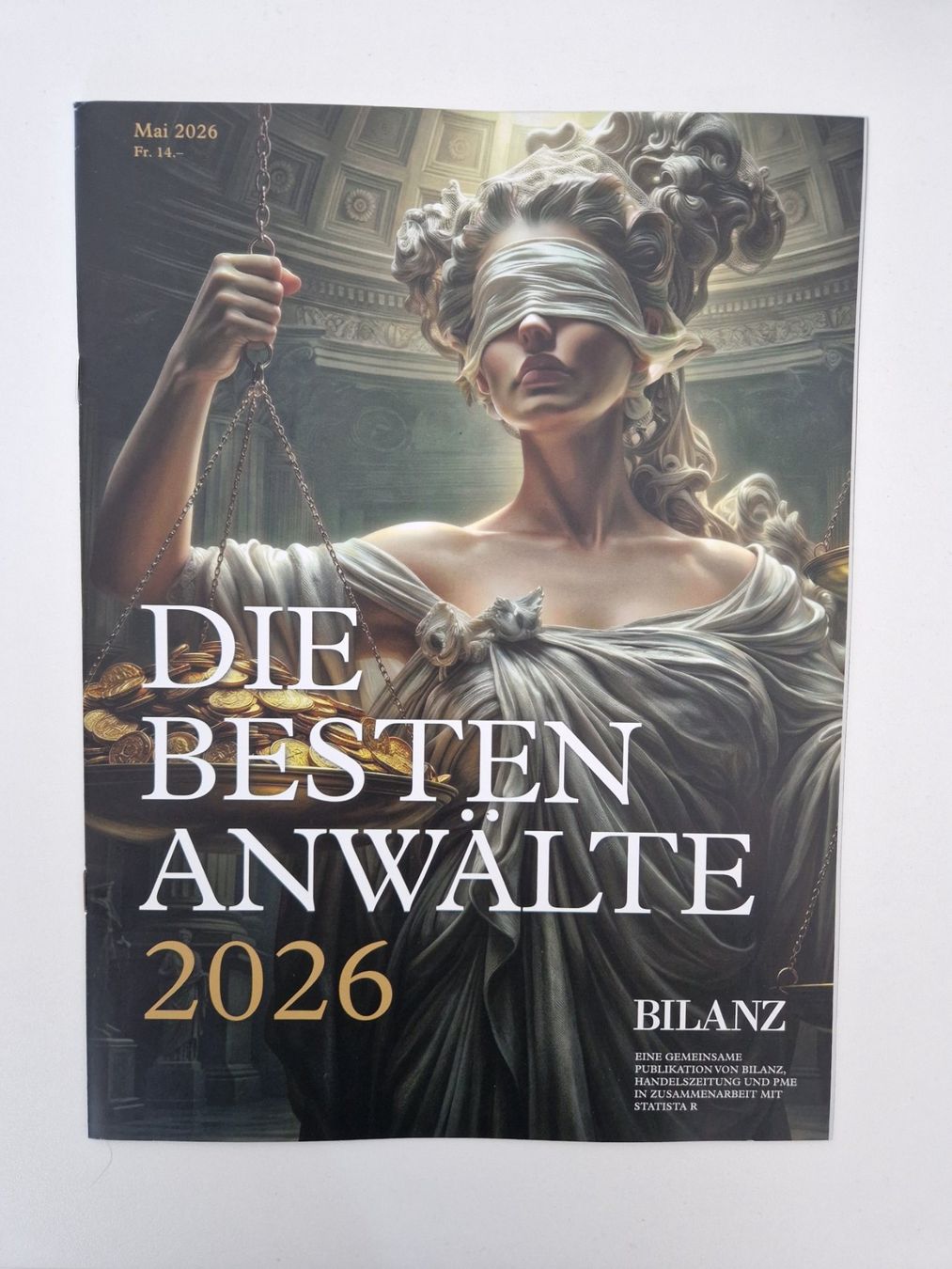 Zeitschriften & Magazine: Bilanz - Die besten Anwälte 2026 – Neu (gemäss Beschreibung) aus Diegten von herala