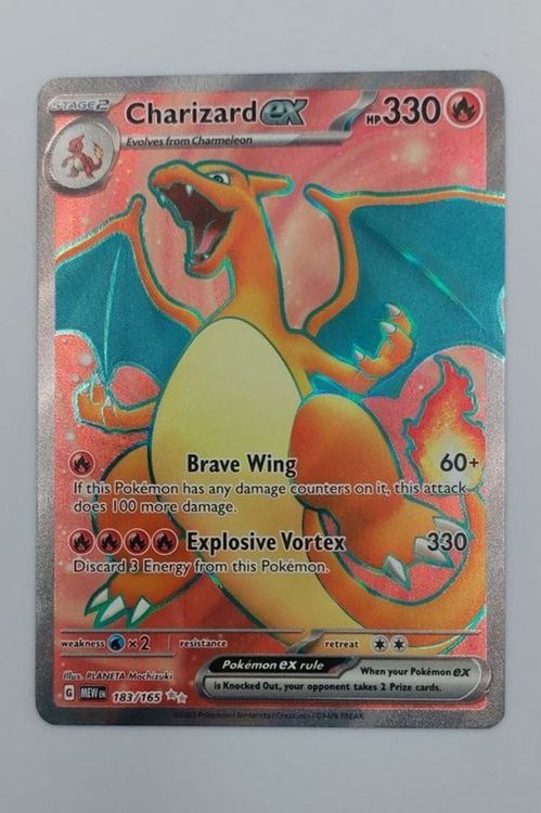 Charizard ex (183/165 set MEW 151) NM / ENG | Kaufen auf Ricardo