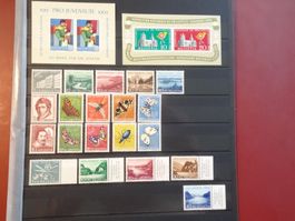 LOT AB 1955 2 BLOCKS LAUSANNE/PJ/PRO PATRIA SÄTZE POSTFRISCH