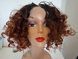Short Copper Curly Wig | Voluminous Style