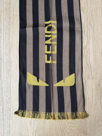 Fendi ‘Roma Italia’ Wool Scarf