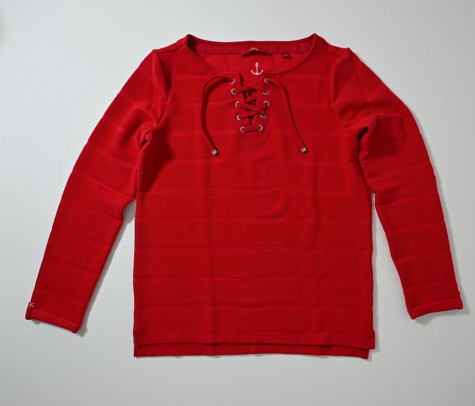 S.Oliver Maglioni & Felpe: Pullover s.Oliver, mit Schnürung, Grösse 34 – Usato da Dürnten venduto da pema28 2