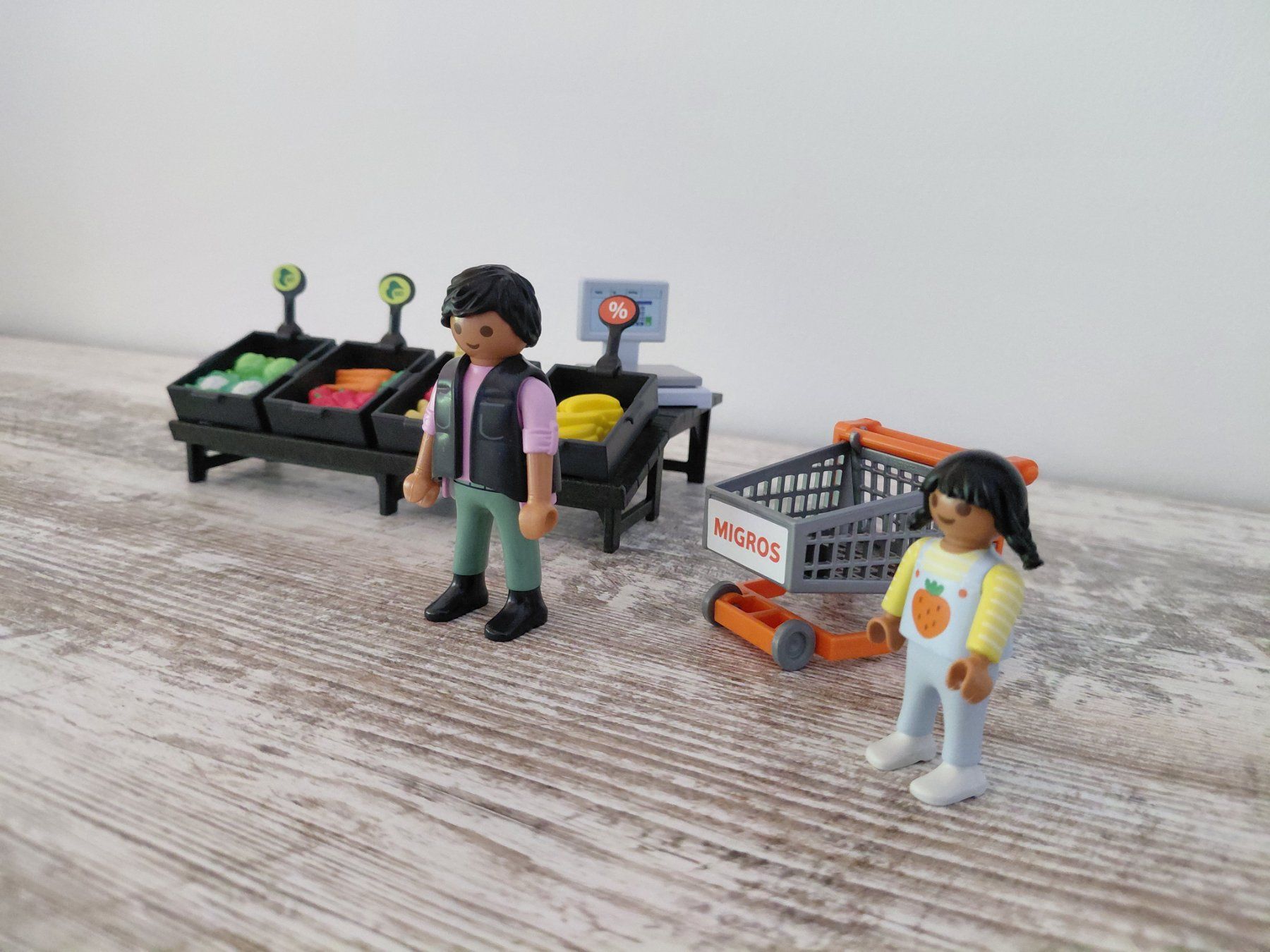 Playmobil Giocattoli: Playmobil Migros Le marché – Usato da Renan BE venduto da Epicurien0017 1