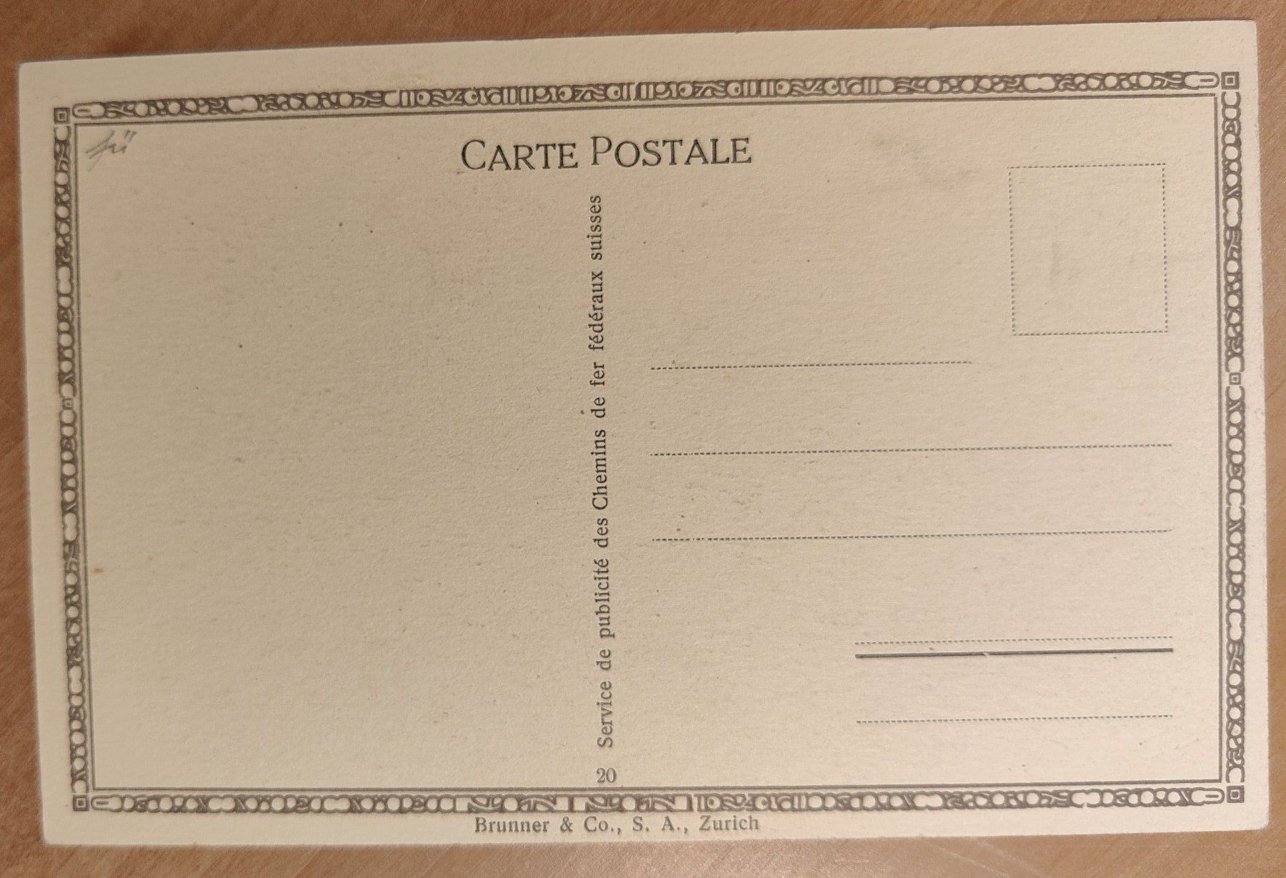 Cartes postales: Gotthard Bahn Bissone um 1920 – D'occasion à St. Erhard par Chaeferli6 1