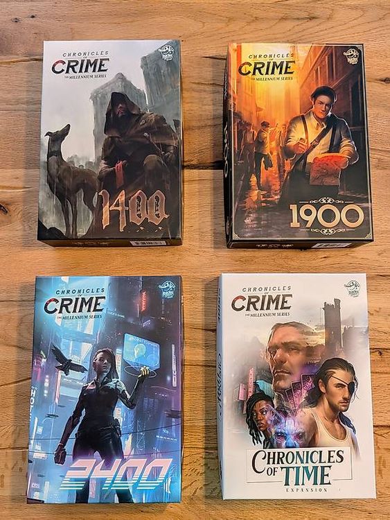 Test] Jeu de société Chronicles of Crime : 1400
