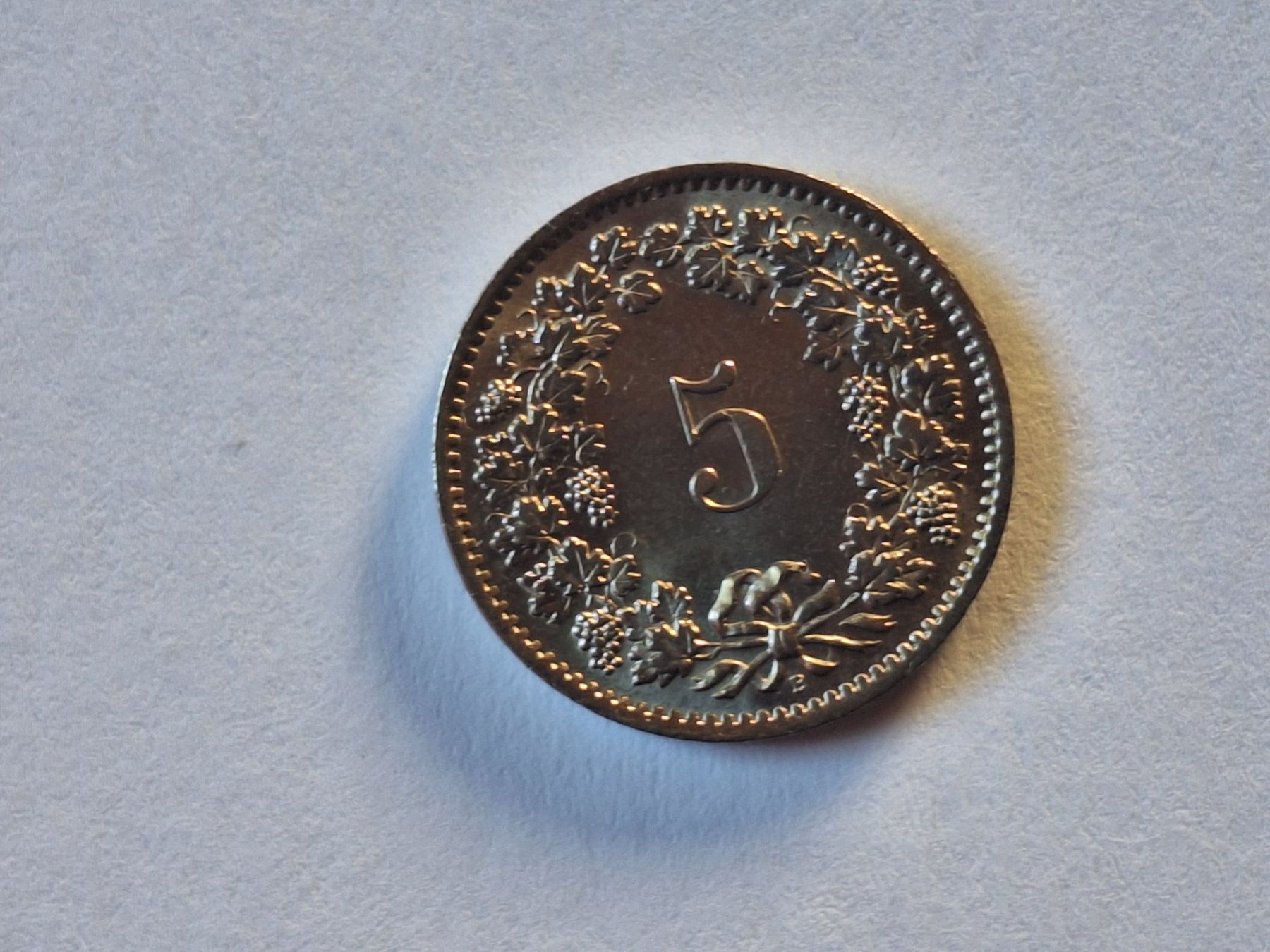 Alle Münzen: 5cts 1965 VZ – Gebraucht aus Couvet von zeze03 1