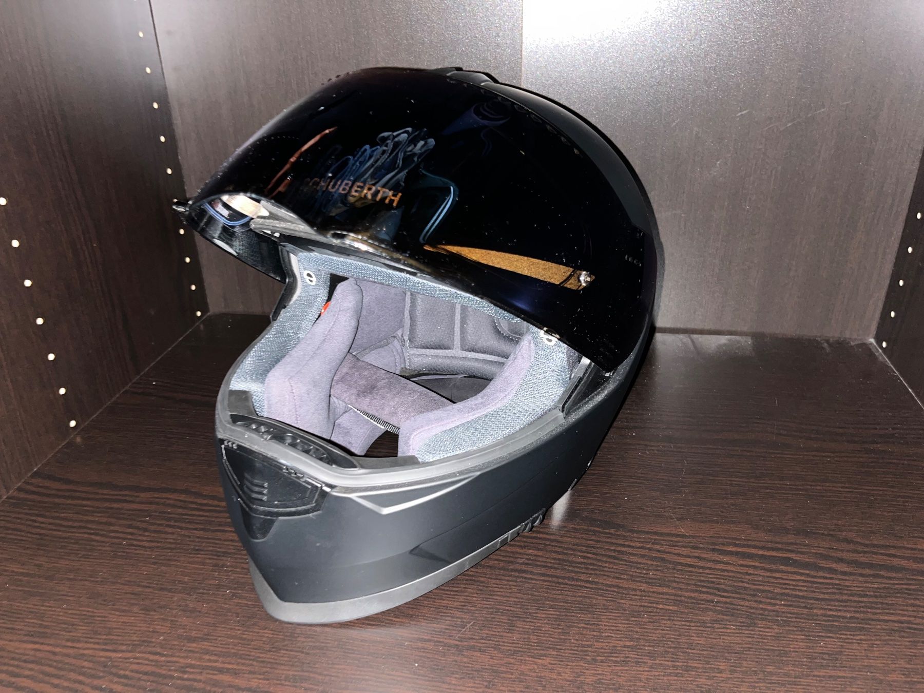 Schuberth Helme & Visiere: SCHUBERTH S2 SPORT LE GR.60/61 MATT SCHWARZ – Gebraucht aus zürich von 16k_hb6l 4