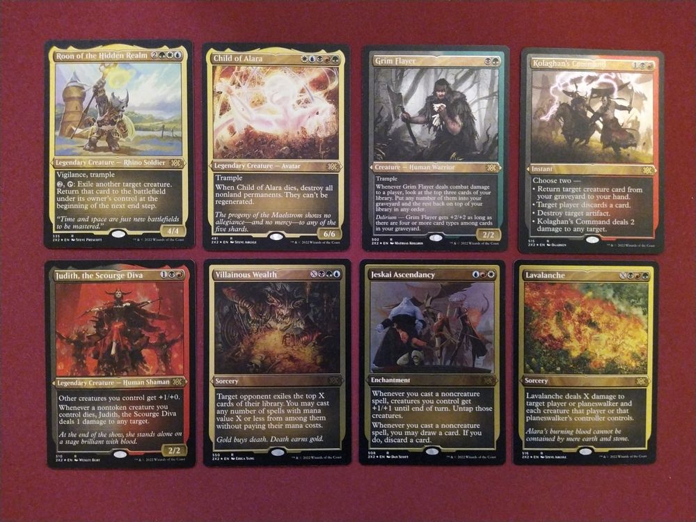 MTG Double Masters 2022 Rare Foil Etched Lot Kaufen auf Ricardo