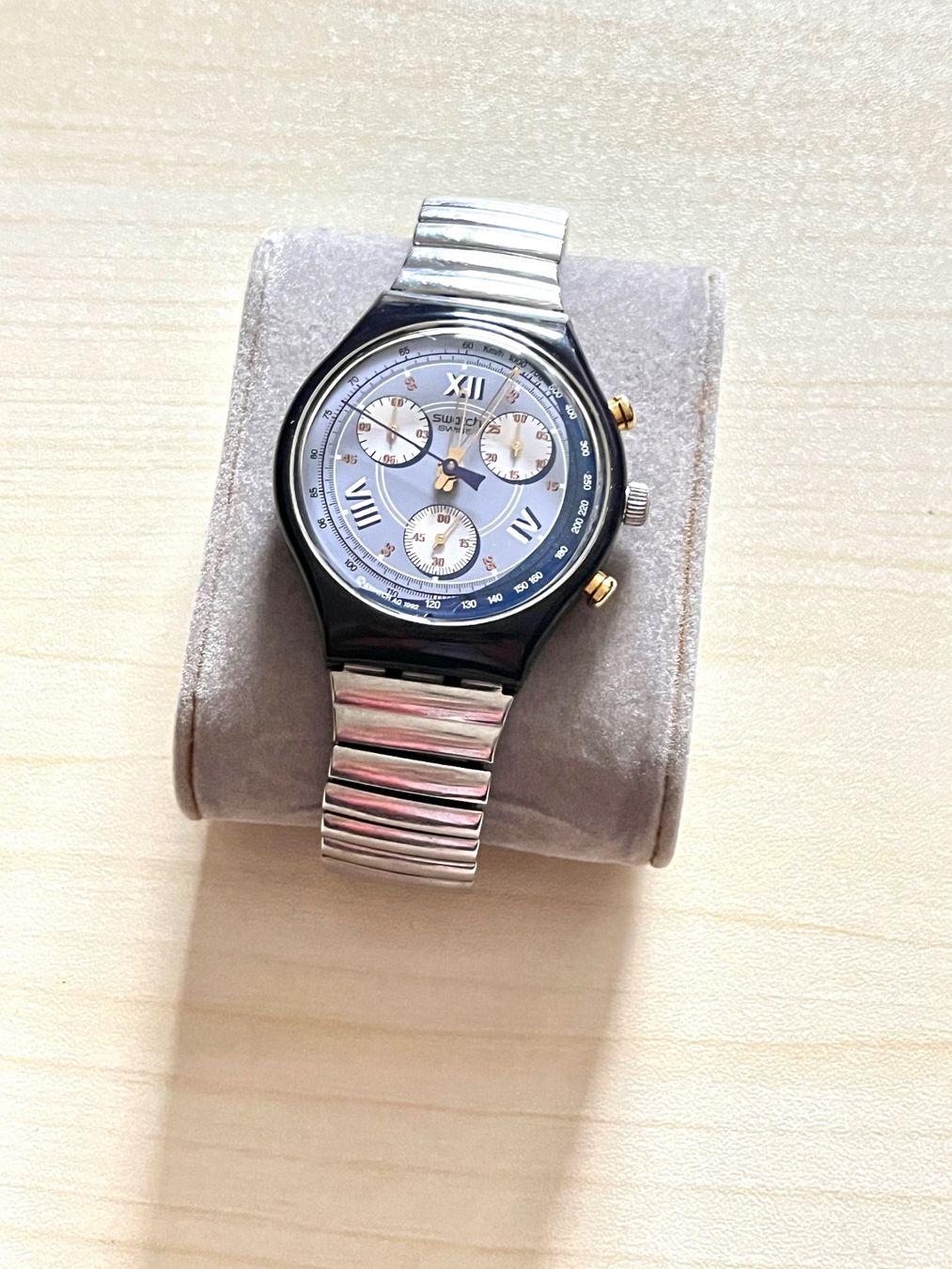 Swatch Orologi: Swatch Uhr Chronograph – Usato da Grenchen venduto da chththl 1