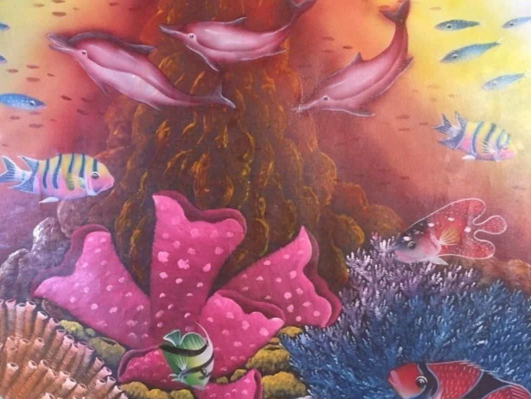 Dipinti: Aquarium-Bild handgemalt – Nuovo (secondo la descrizione) da Gais venduto da FidelCastro2