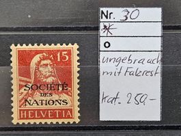 SDN 30 * (Kat. für * 250.--) für nur 17.--