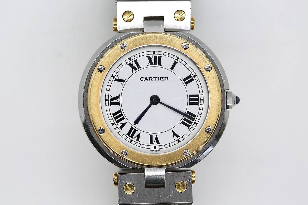 Cartier Orologi: Cartier Santos Ronde – Usato da Reinach BL venduto da Han-Numismatik