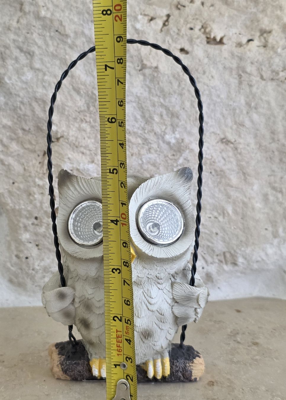 Toutes les décorations: Solar Leuchte Eule hängend Dekoleuchte Gartenlampe neu – Neuf (Voir description) à Rheinsulz par Gilea 3