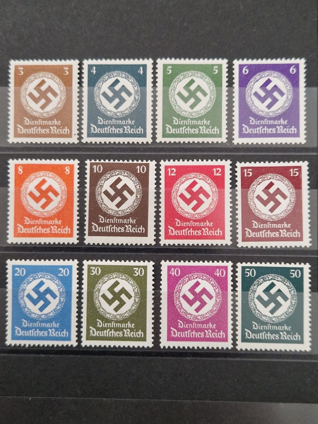 Alle Briefmarken: Deutsches Reich Dienst Briefmarken Set postfrisch – Neu (gemäss Beschreibung) aus St. Gallen von Enrico_SG