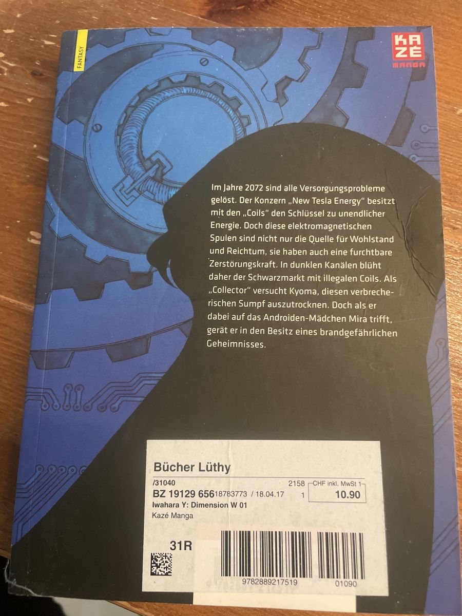 Fumetti: Dimension W Manga Band 1 - Neu – Nuovo (secondo la descrizione) da Obergerlafingen venduto da cabo4 1