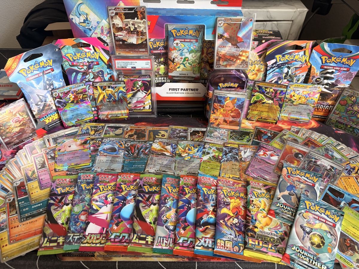 Pokémon Cartes à collectionner: XXL Pokémon Sammlung First Partner, PSA, Booster Display Tin – Neuf (Voir description) à grenchen par raindrop123