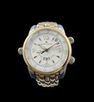Maurice Lacroix Reveil Globe Automatic 18k/Stahl 42mm