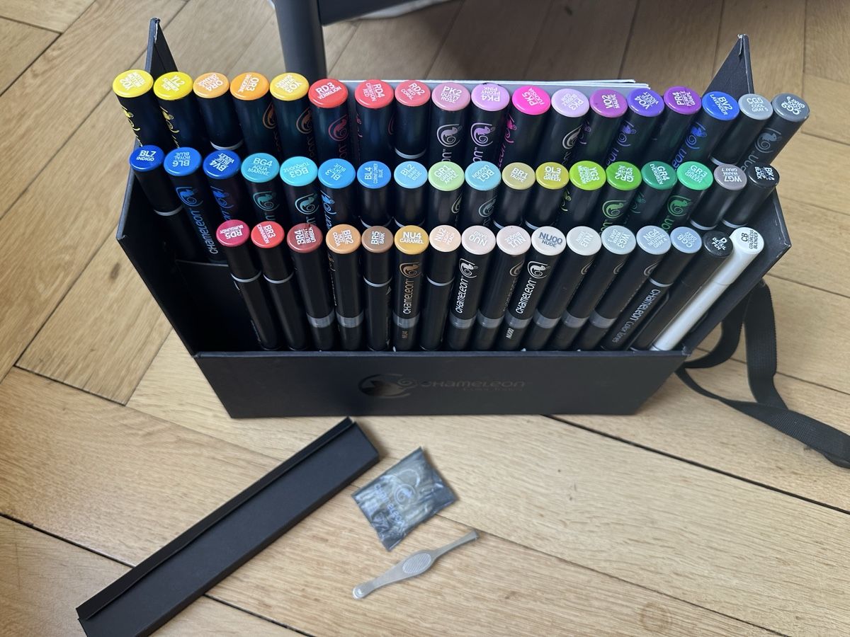 Stifte & Marker: Chameleon Farbstifte Set, 52 Stk. - komplett! – Gebraucht aus Zürich von pan_lcn8 2