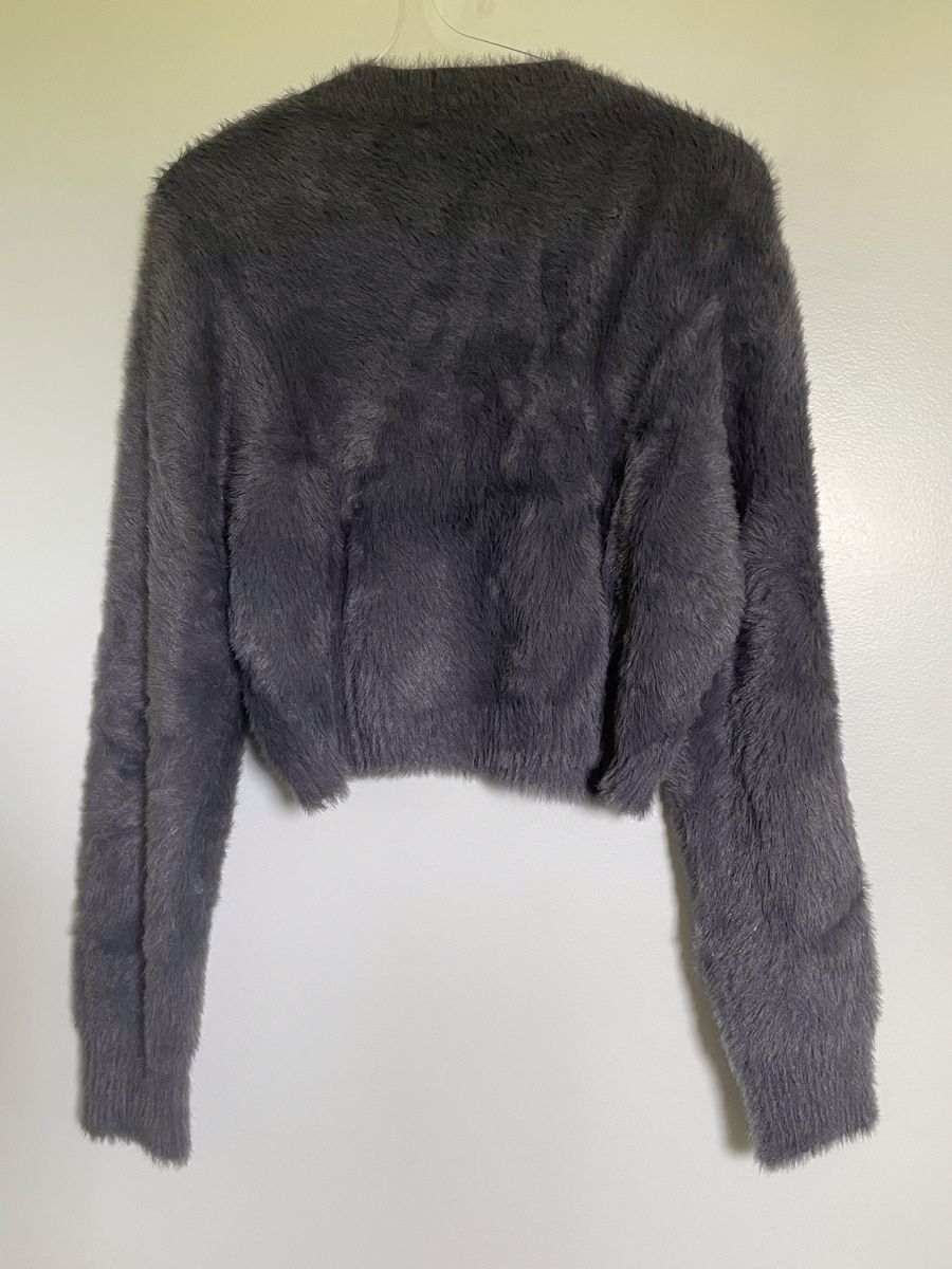 Mango Pullover & Sweatshirts: Pull en maille effet fourrure MANGO gris, taille M. – Neu (gemäss Beschreibung) aus Vuadens von Nina11 4