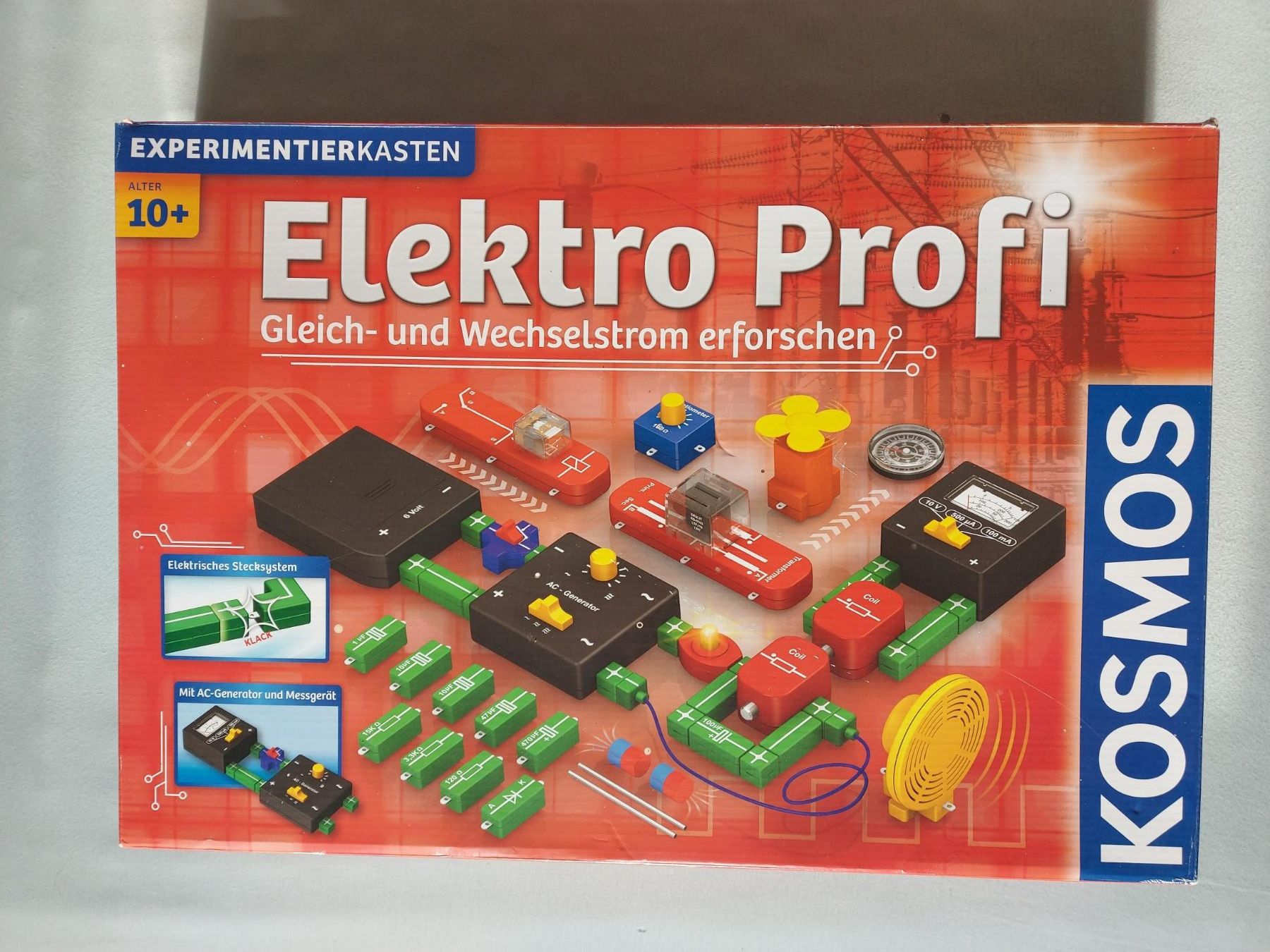 Kosmos Giocattoli: Kosmos Elektro Profi - ein Elektronik Experimentierkasten – Usato da Buchs AG venduto da Sushikiller