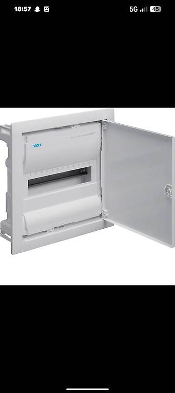 Alimentation électrique: coffret électrique Hager Volta VU12A, – Neuf avec emballage d'origine à Sion par ers_qf7t 1