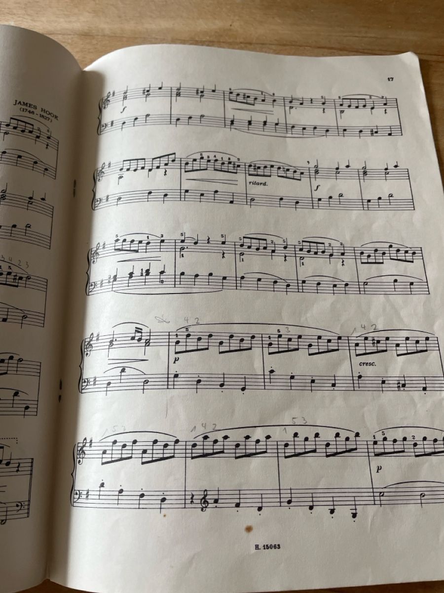 Livres: Piano, Klavier, einfache alte englische Sonaten – D'occasion à Aesch BL par shuja01 4