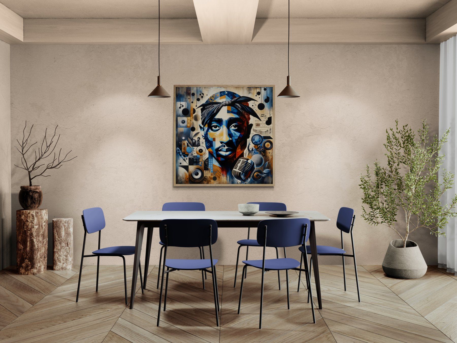 Gemälde: Tupac the Master – Neu und originalverpackt aus Hergiswil NW von WonderprintsCH 3