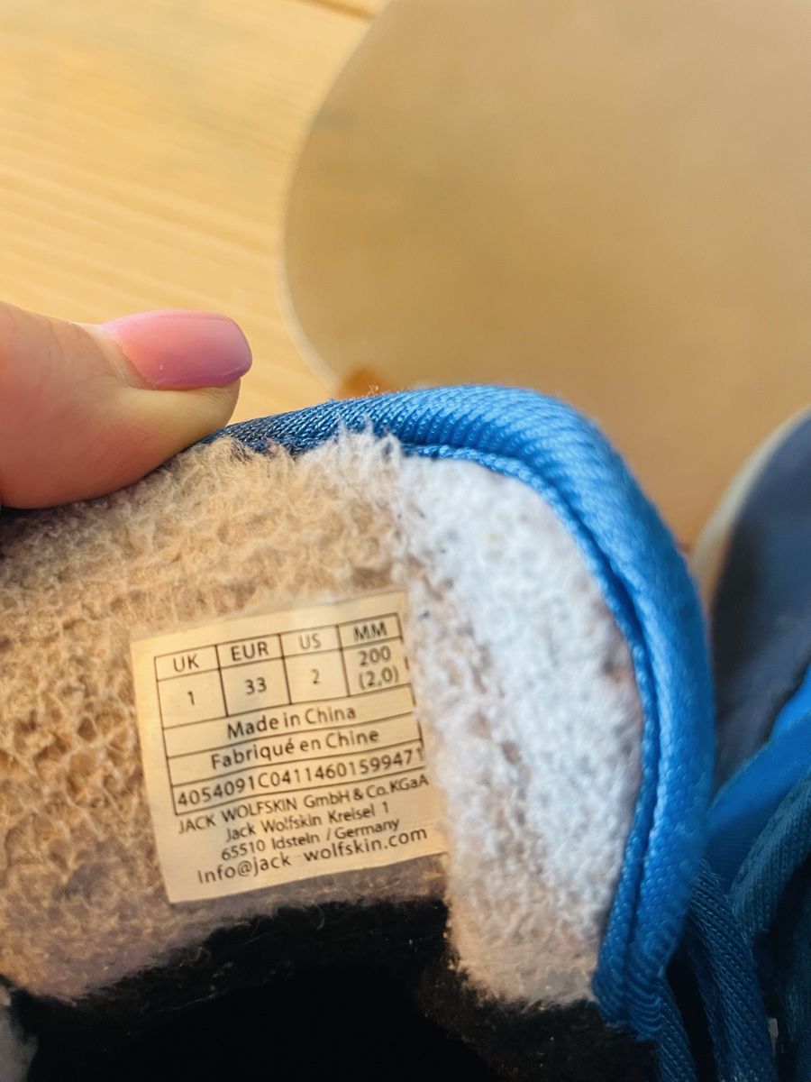 Jack Wolfskin Scarpe per ragazzi: Jack Wolfskin Schnee-Boots 33 – Usato da Oberneunforn venduto da Jonasdietschi 7