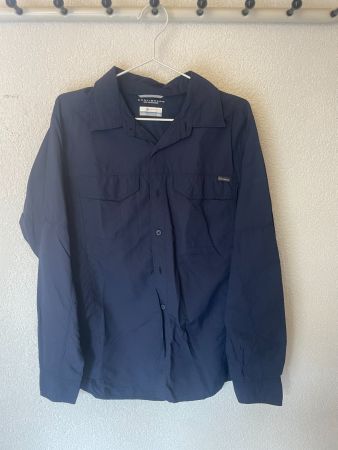 Columbia Omnishade navy shirt M