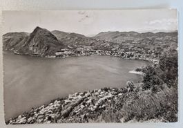 Lago di Lugano, Monte San Salvatore 1956.