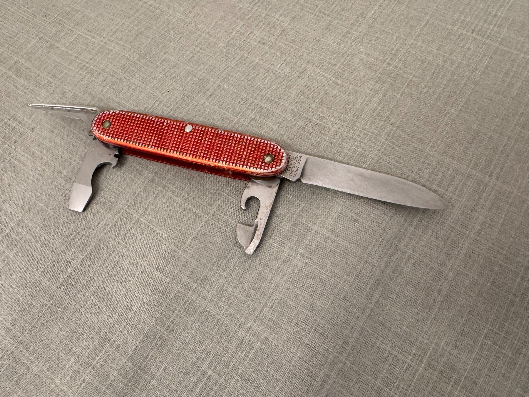 Schweizer Armee Coltelli tascabile: Victorinox Elinox Sackmesser – Usato da frauenfeld venduto da tia01 5